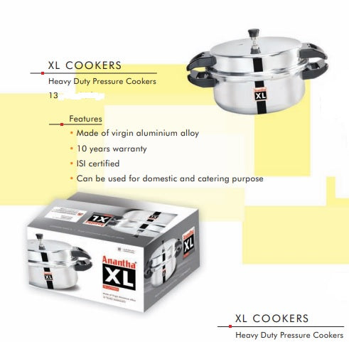 Anantha XL 13 Litres Heavy Duty Pressure Cooker
