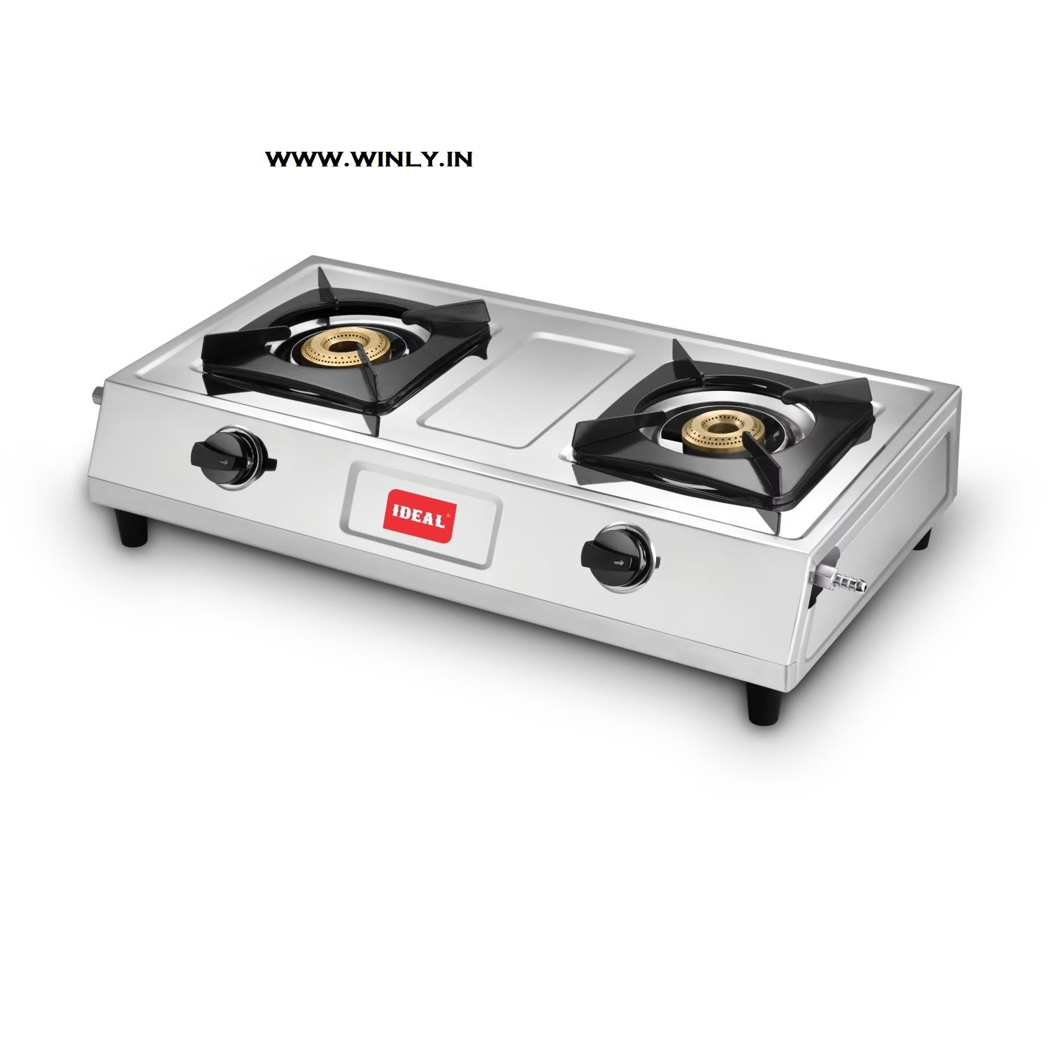Ideal Ever 2 Burner Stainless Steel LPG Stove