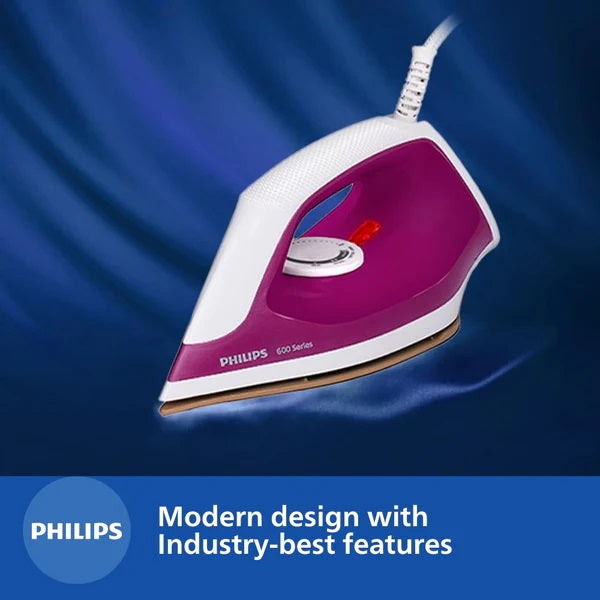 Philips DuraEase Dry Iron DST0610/30 (1000W, 3-Year Warranty)