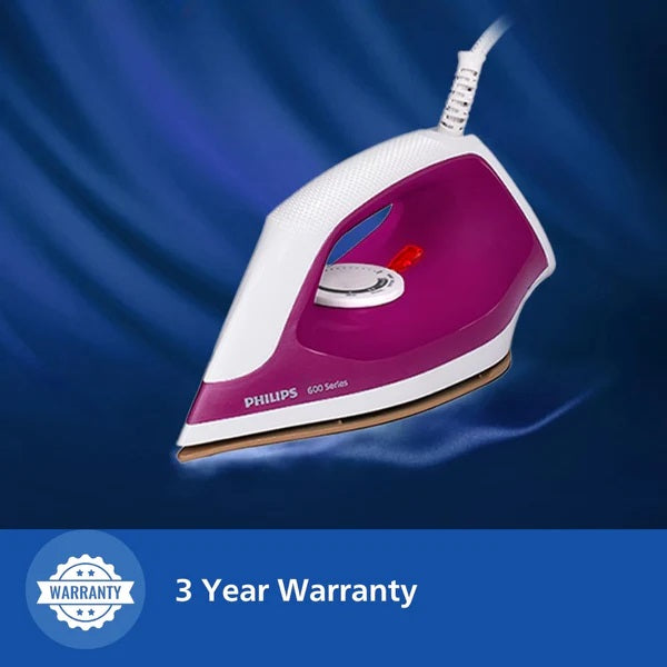 Philips DuraEase Dry Iron DST0610/30 (1000W, 3-Year Warranty)