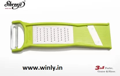 Shreeji 3in 1 Peeler Grater Slicer