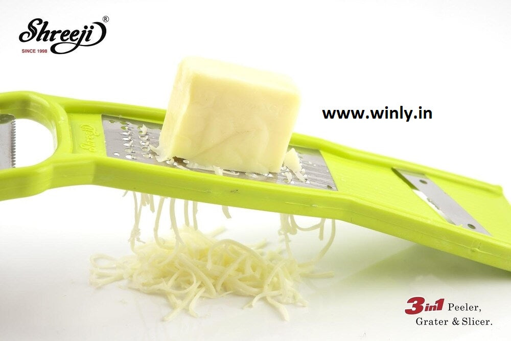 Shreeji 3in 1 Peeler Grater Slicer