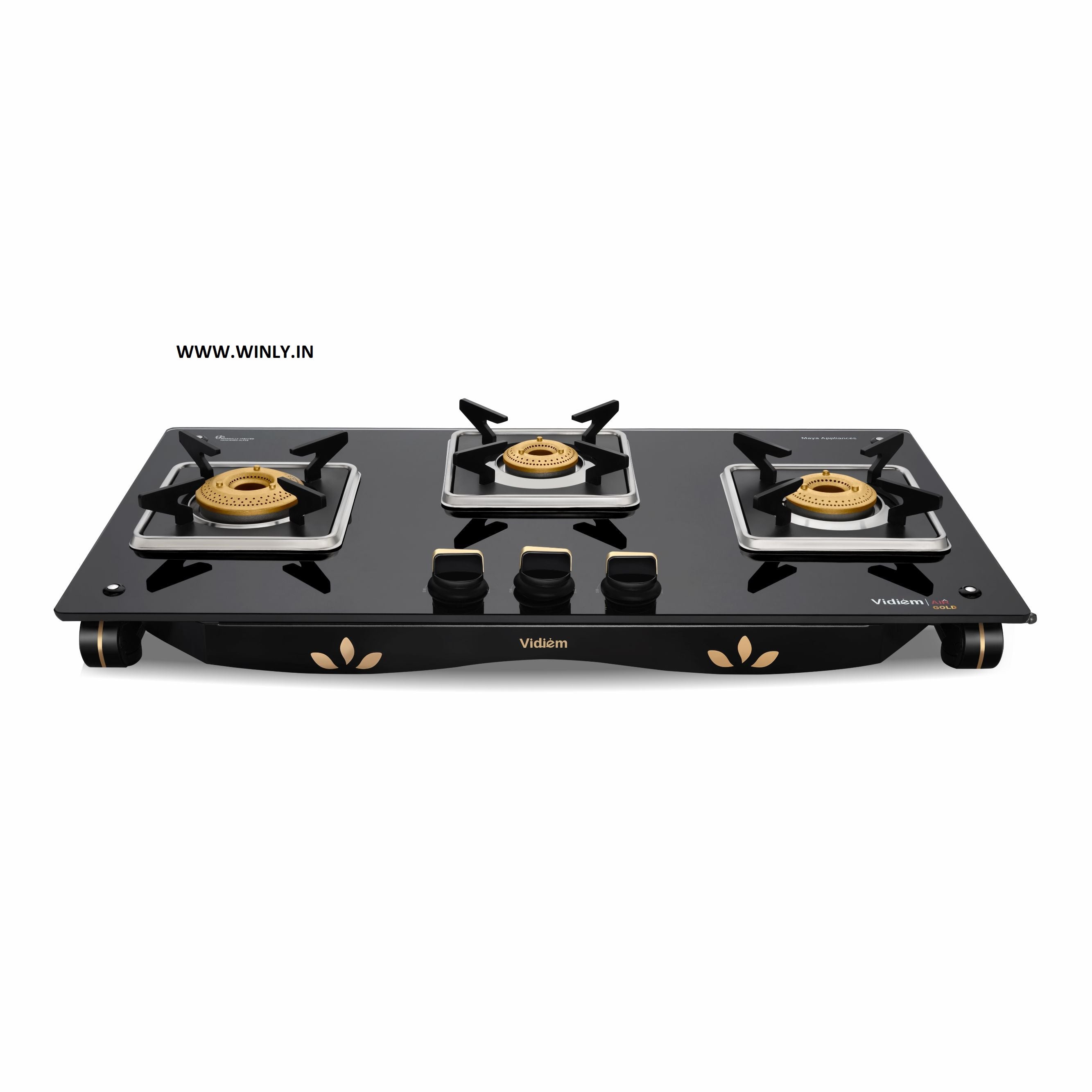 Vidiem AIR GOLD 3 Burner Gas Stove