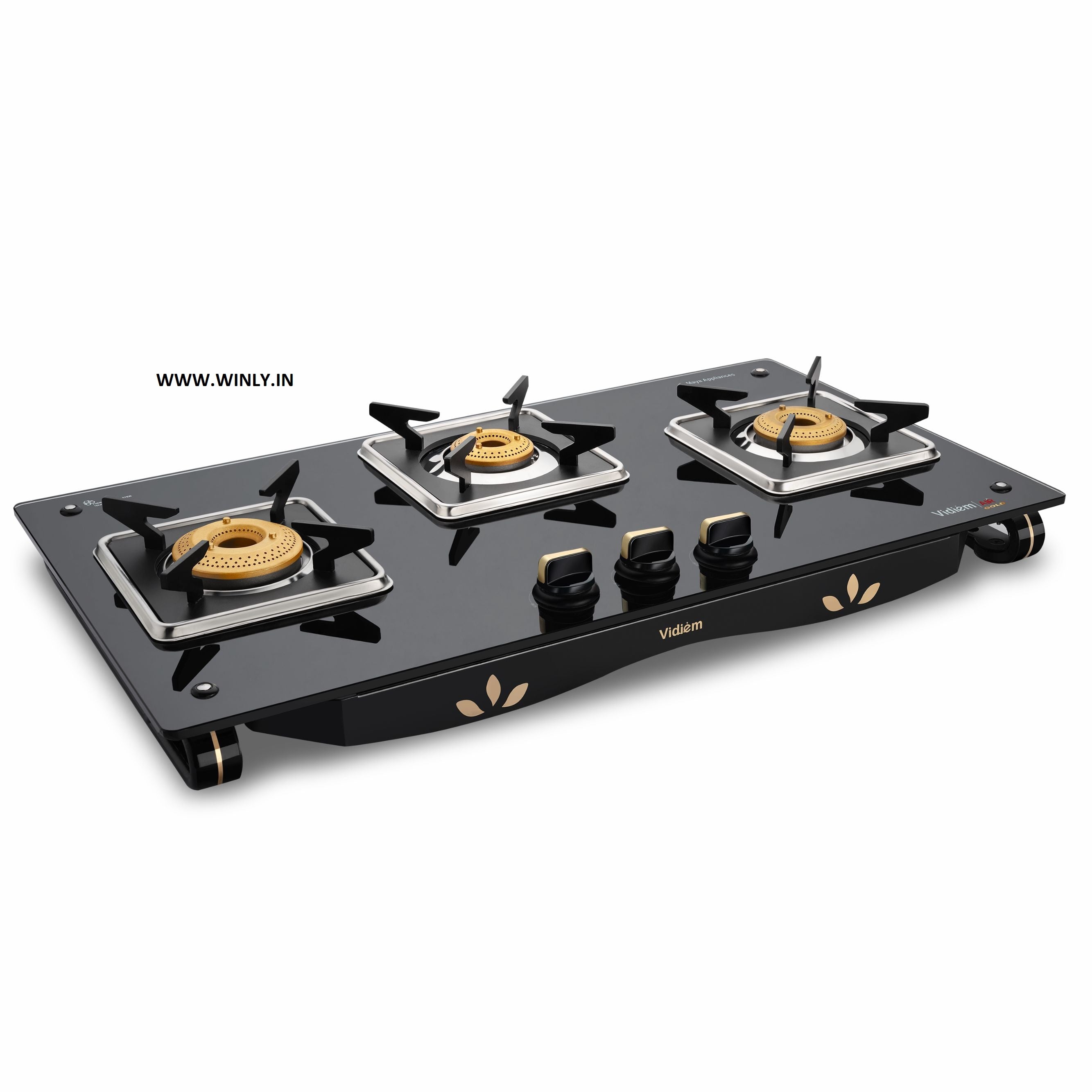Vidiem AIR GOLD 3 Burner Gas Stove