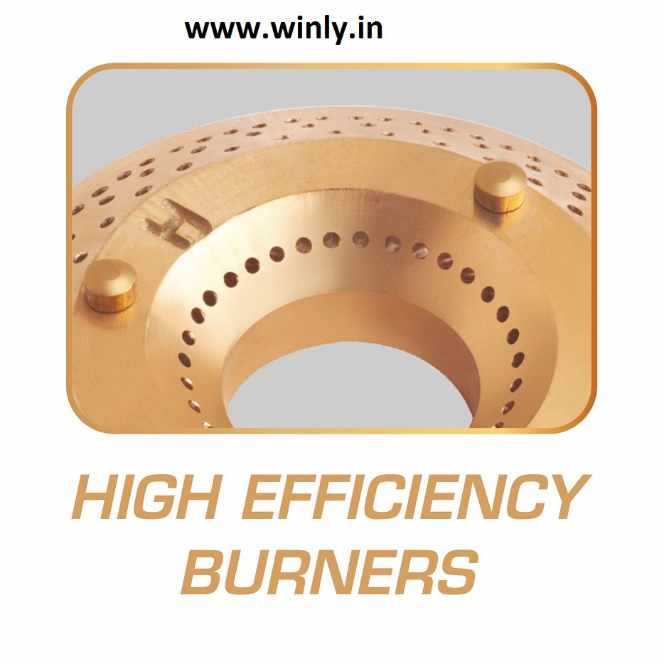 Vidiem AIR GOLD 3 Burner Gas Stove