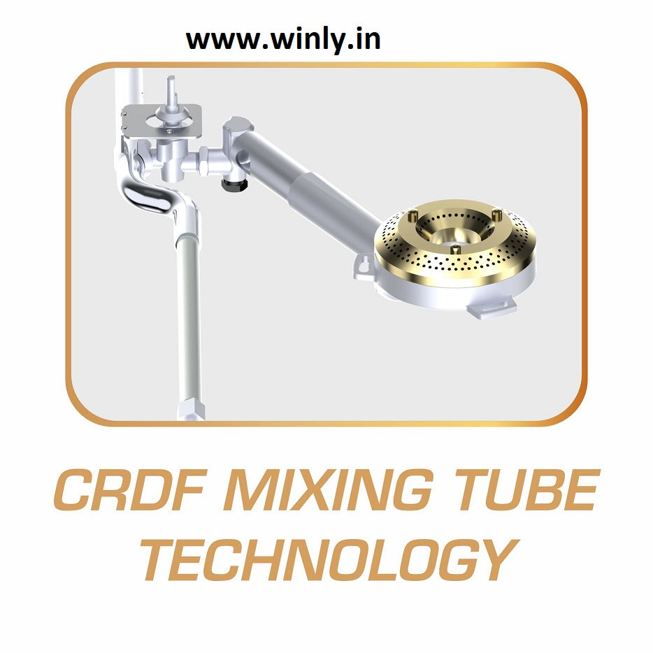 Vidiem AIR GOLD 3 Burner Gas Stove