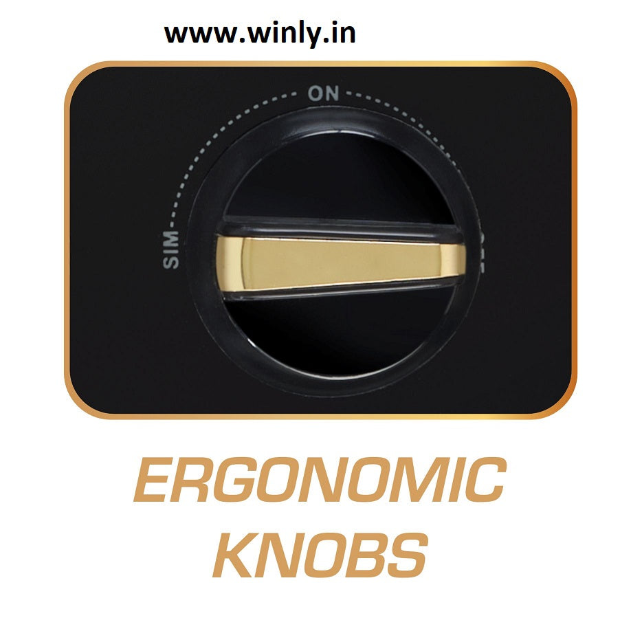 Vidiem AIR GOLD 3 Burner Gas Stove