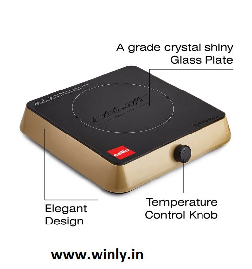 Cello Blazing 600 + Induction stove 1800 Watts