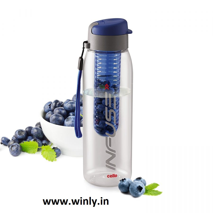 Cello Infuse Plastic Water Bottle 800ml