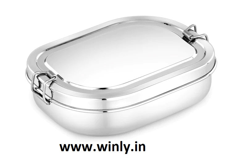 Maha Linea Lunch Box- Rectangular Lunch Box With Plate263