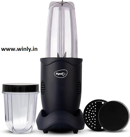 Pigeon Nutri Master 400W Mixer Grinder Juicer Blender - 2 Jars