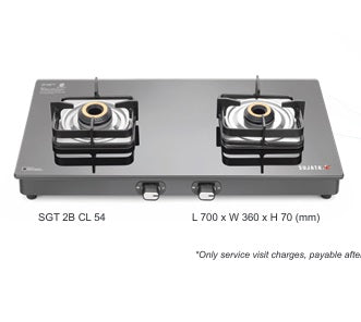 Sujata Glass Gas Stove – Classic Series