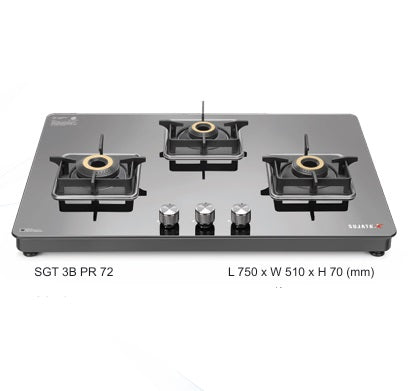 Sujata Premium Glass Cooktop Series