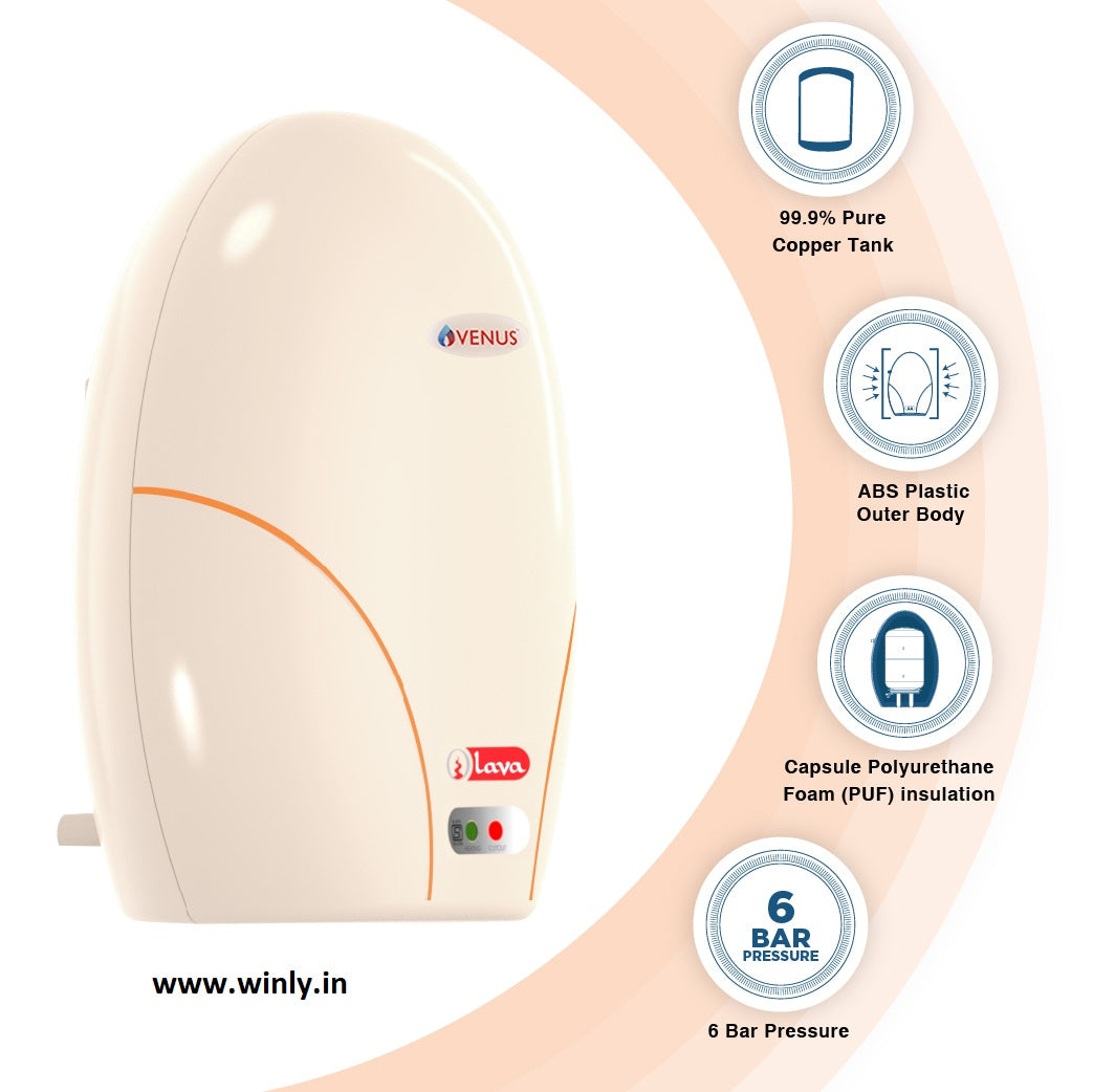 Venus Lava Instant Water Heater 3L30-3Litre