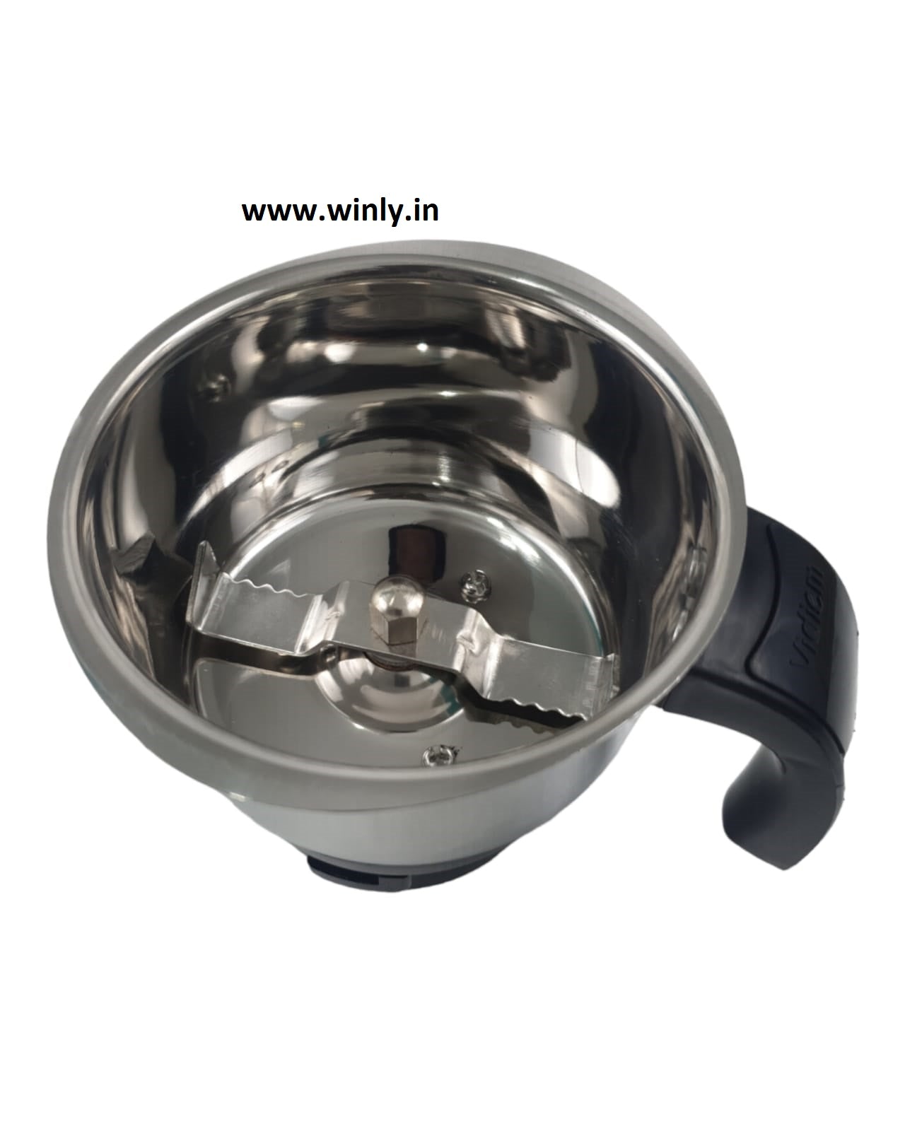 Vidiem Jar Assly ss 0.4 ltr With Handle  MG AS 410 A