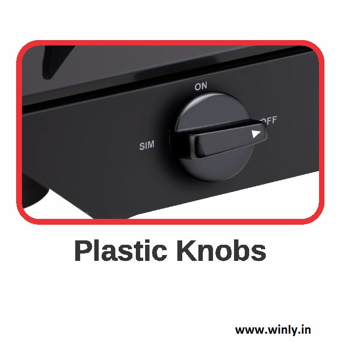 Vidiem Veer 3 Burner Glass Top Gas Stove FG-GS0280