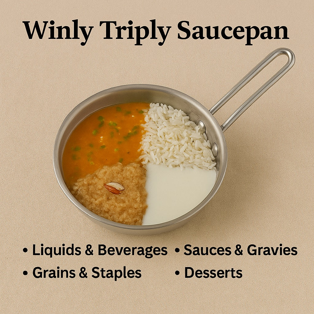 Winly Triply Sauce Pan