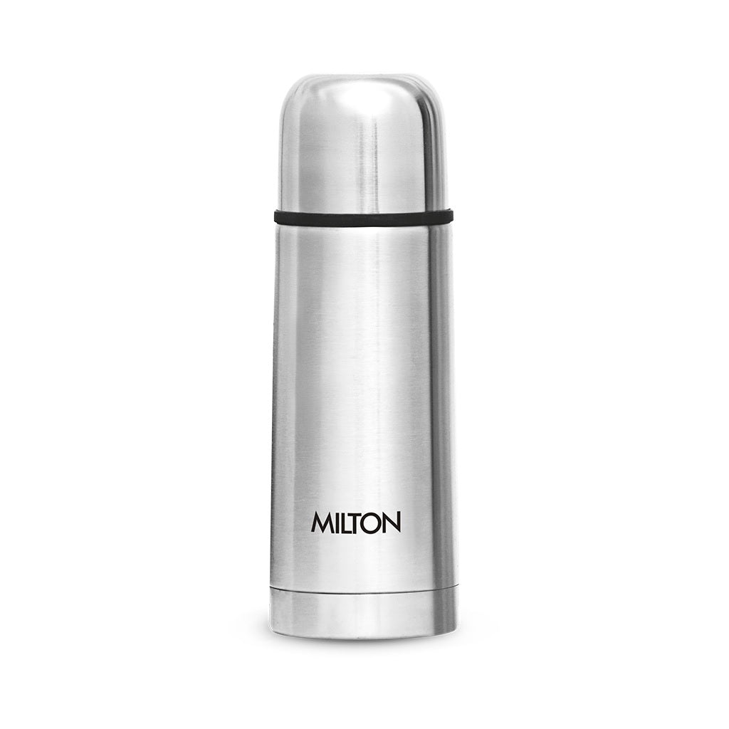 MILTON THERMOSTEEL WITH PLAIN LID BOTTLE 350 ML