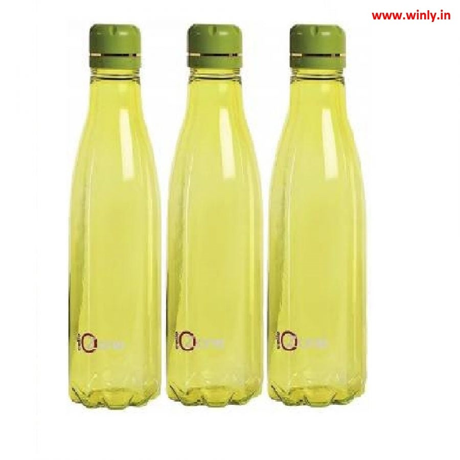 Cello Ozone Water Bottle Set of 3 Assorted Colours