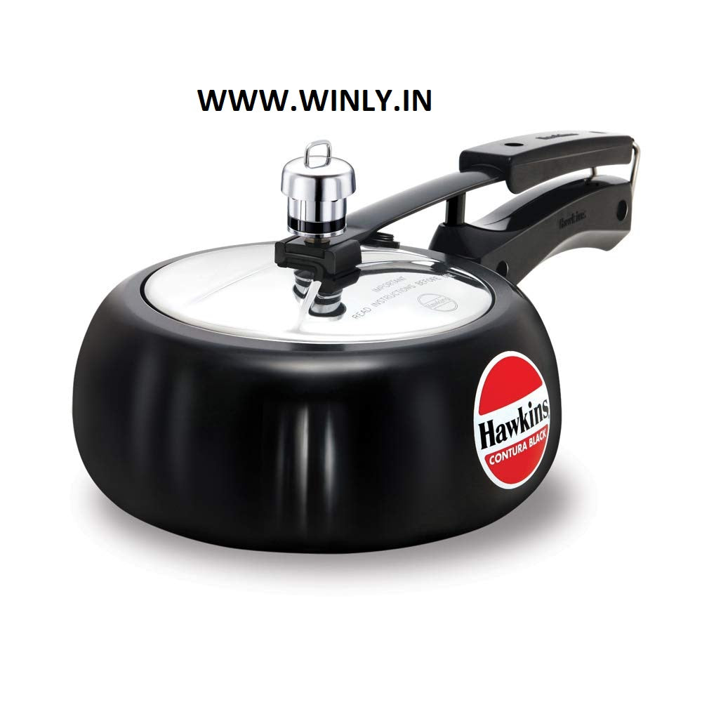 Hawkins Contura Hard Anodized Black Pressure Cooker