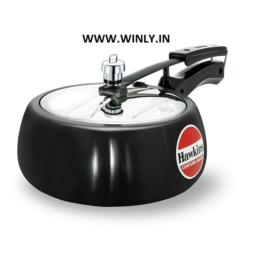 Hawkins Contura Hard Anodized Black Pressure Cooker