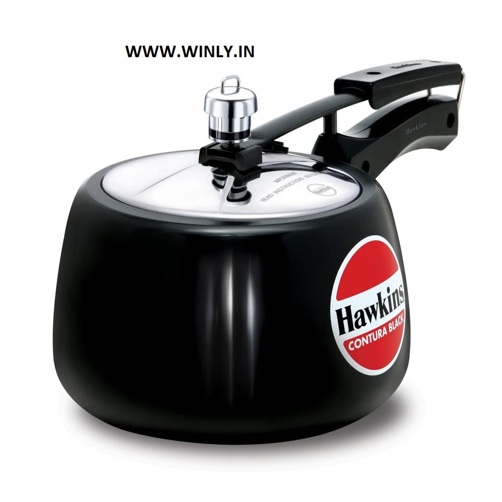 Hawkins Contura Hard Anodized Black Pressure Cooker