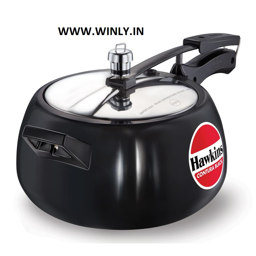 Hawkins Contura Hard Anodized Black Pressure Cooker