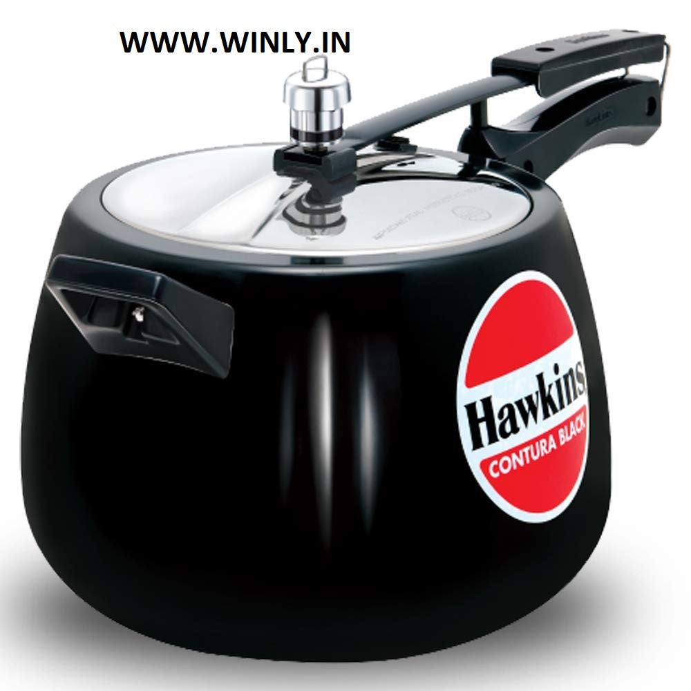 Hawkins Contura Hard Anodized Black Pressure Cooker