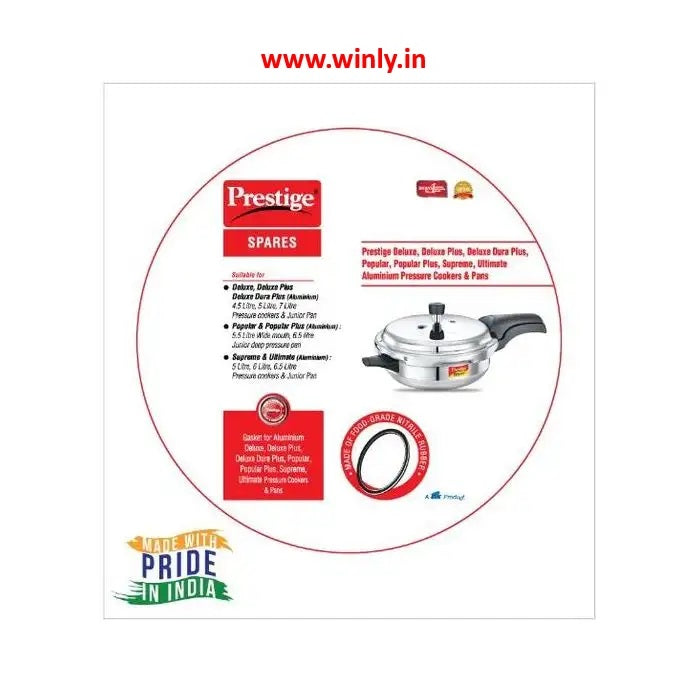 Prestige Aluminium Junior Pressure Cooker Gasket