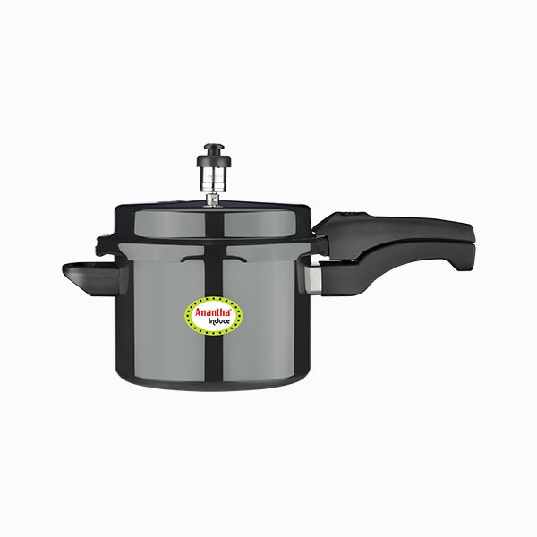 Anantha Graphite Induce – Induction Base Hard Anodized Pressure Cookers (3 L)