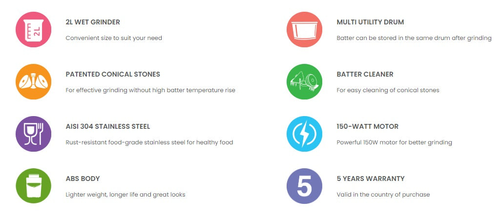 Ultra Perfect S 2L Wet Grinder