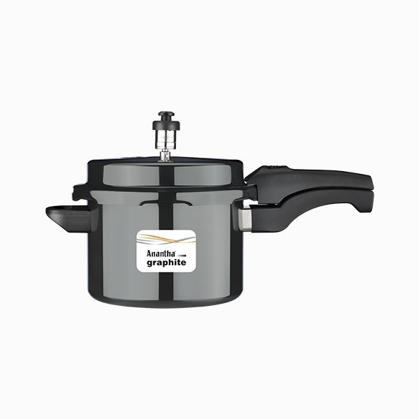 Anantha Graphite Hard Anodized Pressure Cookers 3 L