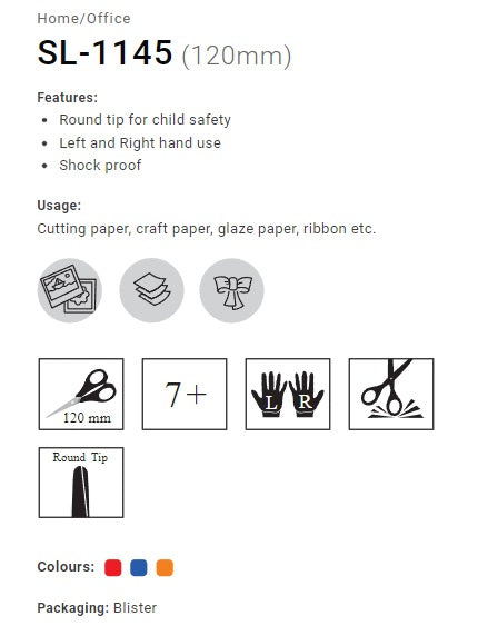 Munix scissor SL-1145 (120mm)