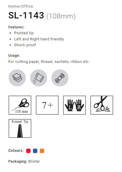 Munix Scissor SL-1143 (108mm)