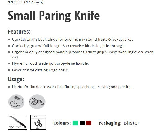 Kohe Small Paring Knife 1120.1 (161mm)