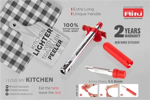 Ritu J-321 Kitchen Lighter With Traveller Peeler