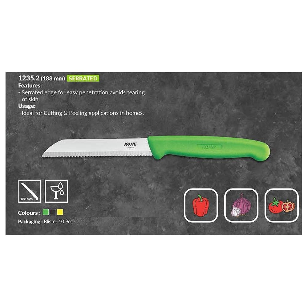 Kohe Standard Knife (Serrated) 1235.2 (188mm)