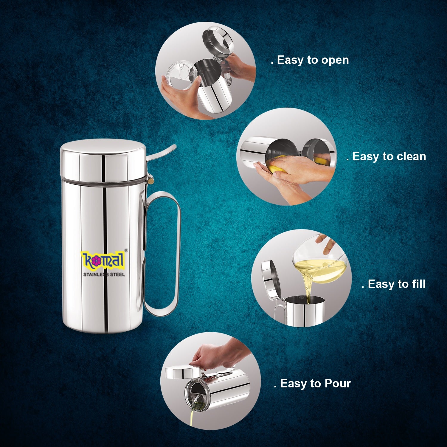 White Cap Oil Can Super Deluxe