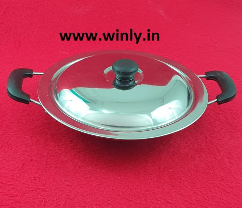 Mithra Appachatty Non stick 3mm Thick With SS Lid