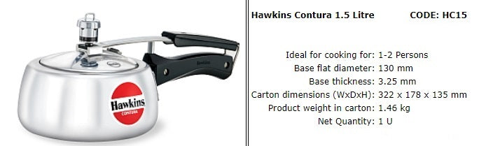 Hawkins Contura Pressure Cooker