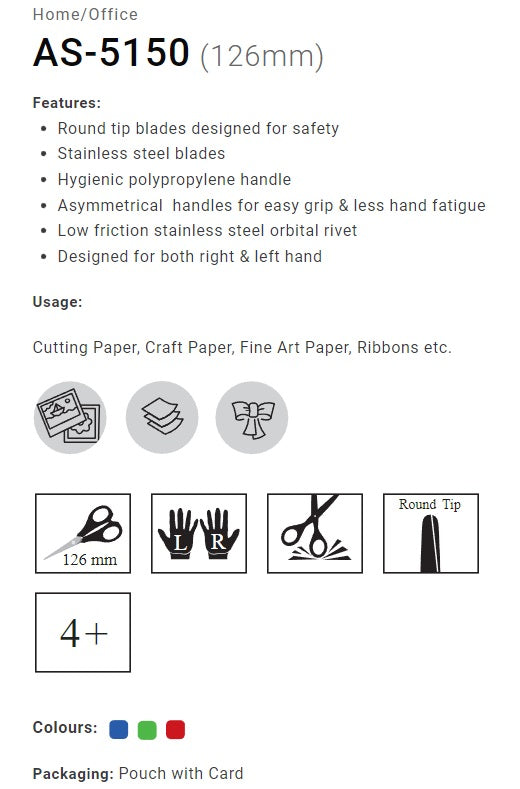 Munix Scissor AS-5150 (126mm)