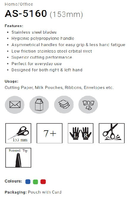 Munix Scissor AS-5160 (153mm)
