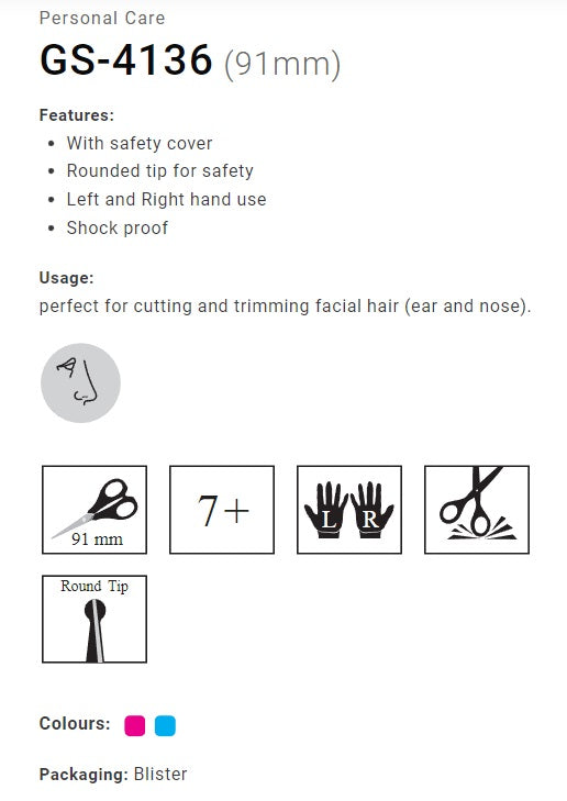 Munix Scissor GS-4136 (91mm)