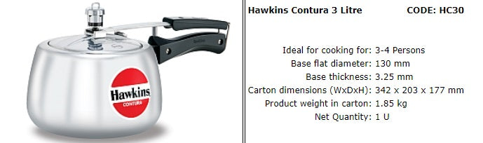 Hawkins Contura Pressure Cooker