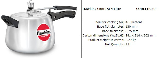 Hawkins Contura Pressure Cooker