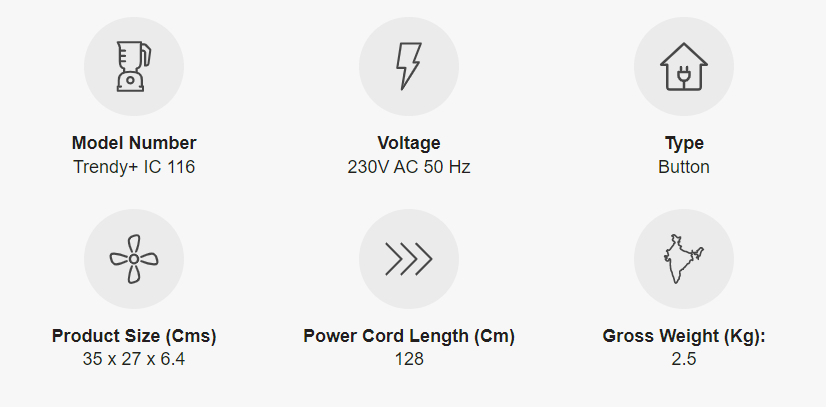 Trendy Plus Induction Stove PREETHI