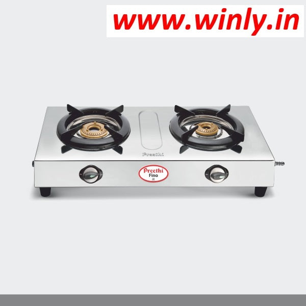 preethi stylo steel gas stove price