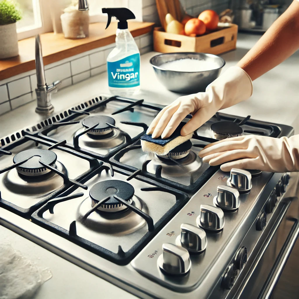 Easy Way to Clean Your Gas Stove