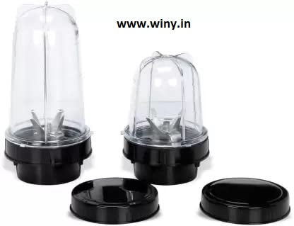 Winly Bullet Juicer Jar Set of 2 (500 ML & 350 ML)