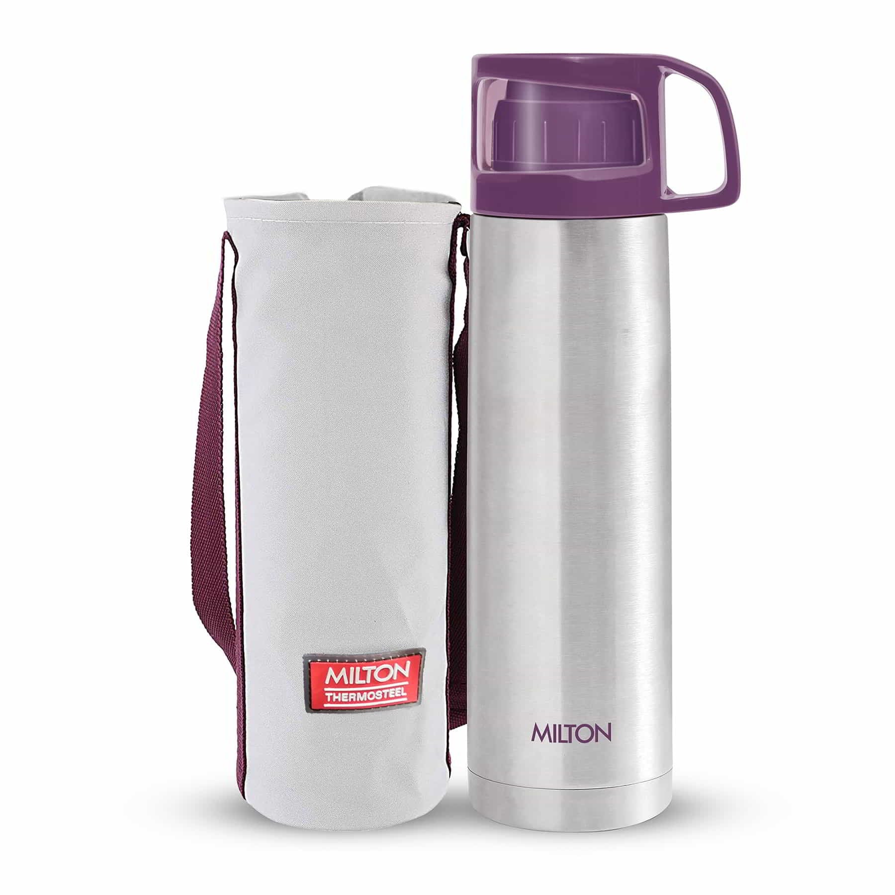 Milton Glassy Thermosteel Flask | Hot & Cold Bottle